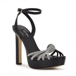 Nine West Wowzz Platform Dress Sandals High Impact Platforms