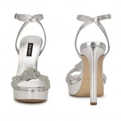Nine West Wowzz Platform Dress Sandals High Impact Platforms