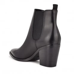 Nine West Wyllis Block Heel Booties Shoes