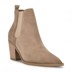 Nine West Shoes Wyllis Block Heel Booties