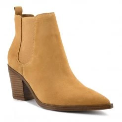 Nine West Wyllis Block Heel Booties Shoes