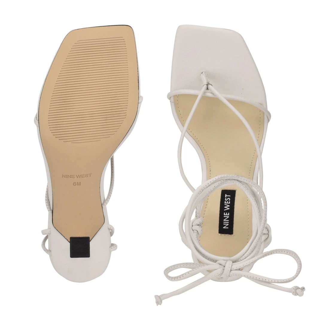 Nine West Yarin Ankle Wrap Heeled Sandal Lace It Up Nine West Yarin Ankle Wrap Heeled Sandal Lace It Up