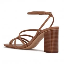 Nine West Yeap Heeled Slide Sandals Shoes