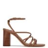 Nine West Yeap Heeled Slide Sandals Shoes