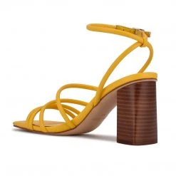Nine West Color Pop Yeap Heeled Slide Sandals