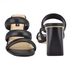 Nine West Heels Yeat Heeled Slide Sandals