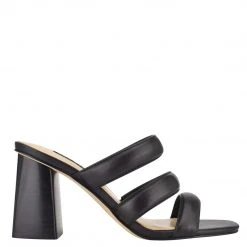 Nine West Heels Yeat Heeled Slide Sandals