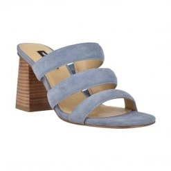 Nine West Heels Yeat Heeled Slide Sandals