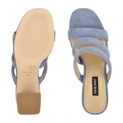 Nine West Heels Yeat Heeled Slide Sandals