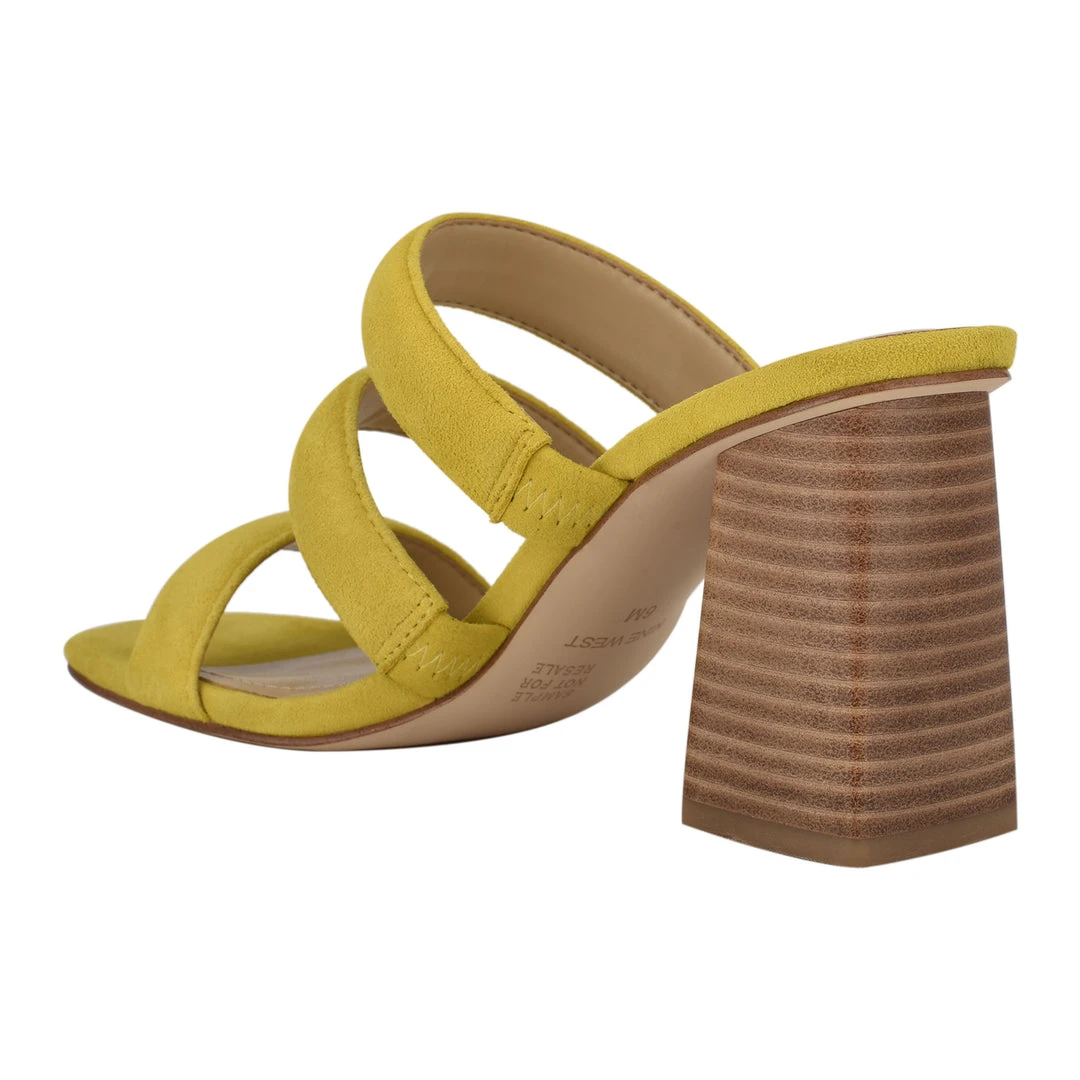 Nine West Yeat Heeled Slide Sandals Color Pop 5 Nine West Yeat Heeled Slide Sandals Color Pop