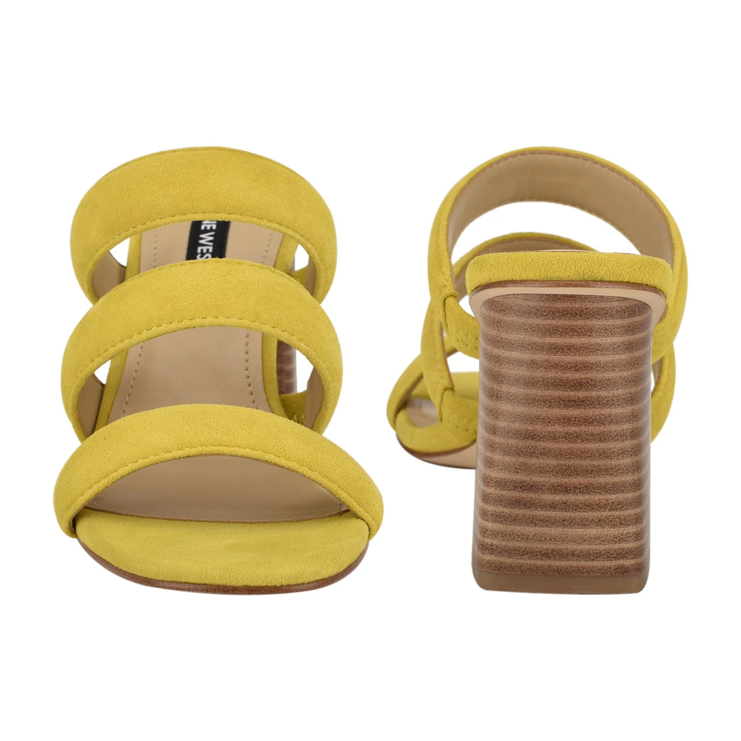 Nine West Yeat Heeled Slide Sandals Color Pop 6 Nine West Yeat Heeled Slide Sandals Color Pop