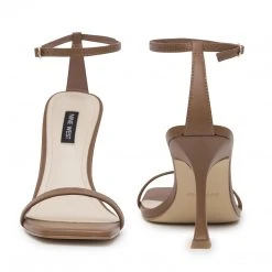 Nine West Yess Ankle Strap Sandals Heel Appeal