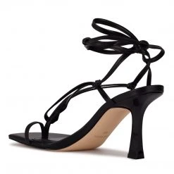 Nine West Yippie Ankle Wrap Heeled Sandal Lace It Up