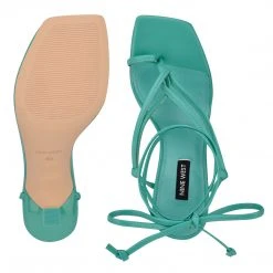 Nine West Yippie Ankle Wrap Heeled Sandal