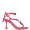 Nine West Lace It Up Yippie Ankle Wrap Heeled Sandal
