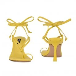 Nine West Yippie Ankle Wrap Heeled Sandal