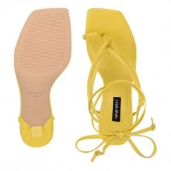 Nine West Yippie Ankle Wrap Heeled Sandal