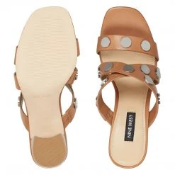 Nine West Yoana Heeled Slide Sandals