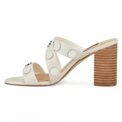 Nine West Yoana Heeled Slide Sandals