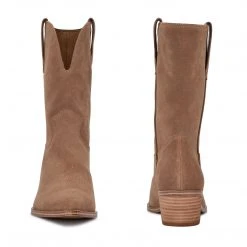 Nine West Yodown Western Booties Shoes