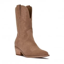 Nine West Yodown Western Booties Shoes