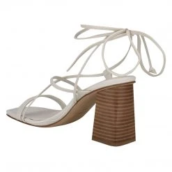 Nine West Lace It Up Young Ankle Wrap Heeled Sandal