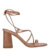 Nine West Lace It Up Young Ankle Wrap Heeled Sandal