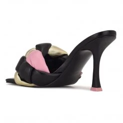 Nine West Yoyo Heeled Slide Sandals