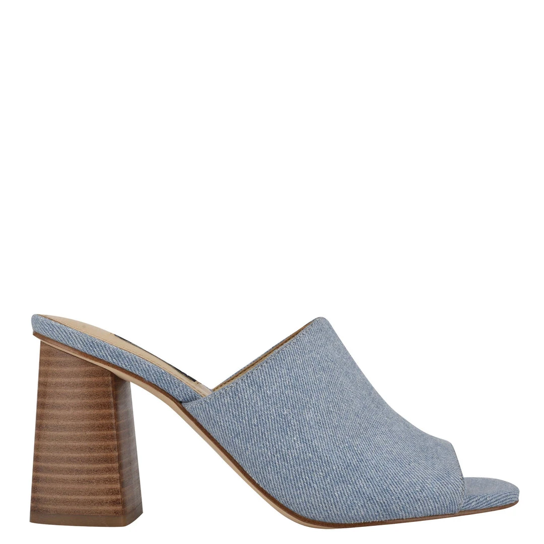 Nine West Heels Yuna Heeled Slide Sandals Nine West Heels Yuna Heeled Slide Sandals