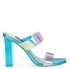 Nine West Heels Zabbi Heeled Slide Sandals