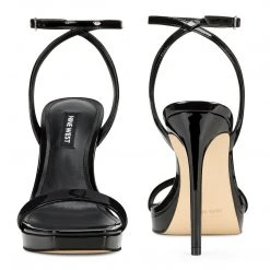 Nine West High Impact Platforms Zadie Ankle Strap Sandals
