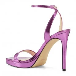 Nine West Zadie Ankle Strap Sandals High Impact Platforms