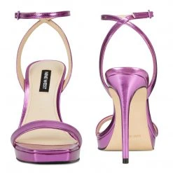 Nine West Zadie Ankle Strap Sandals High Impact Platforms