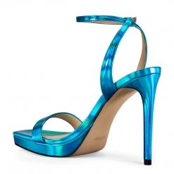Nine West Zadie Ankle Strap Sandals High Impact Platforms