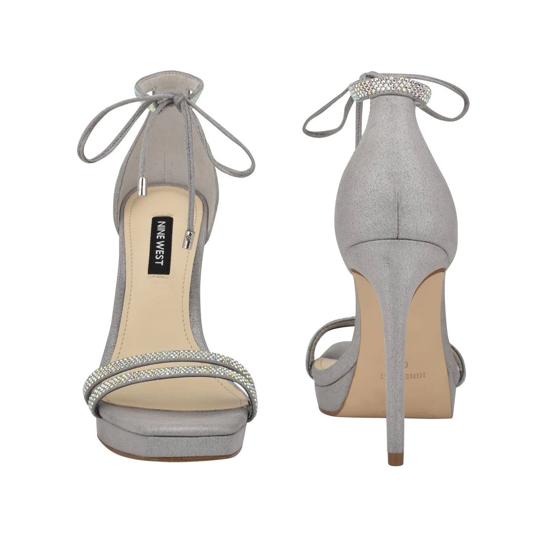 Nine West High Impact Platforms Zaedyn Ankle Tie Sandals 7 Nine West High Impact Platforms Zaedyn Ankle Tie Sandals