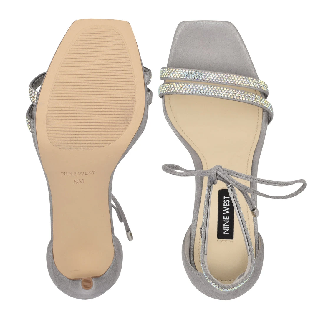 Nine West High Impact Platforms Zaedyn Ankle Tie Sandals 8 Nine West High Impact Platforms Zaedyn Ankle Tie Sandals