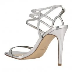 Nine West Metallic Mindset Zana Heeled Sandals