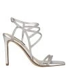 Nine West Metallic Mindset Zana Heeled Sandals