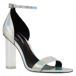Nine West Metallic Mindset Zariah Ankle Strap Sandals
