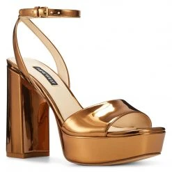 Nine West Zenna Platform Sandals High Impact Platforms