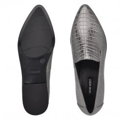 Nine West Metallic Mindset Zolee Loafers 7 Nine West Metallic Mindset Zolee Loafers