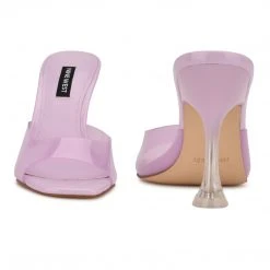 Nine West Color Pop Zooza Heeled Slide Sandals