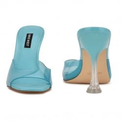 Nine West Zooza Heeled Slide Sandals