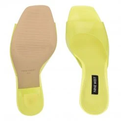 Nine West Zooza Heeled Slide Sandals Color Pop