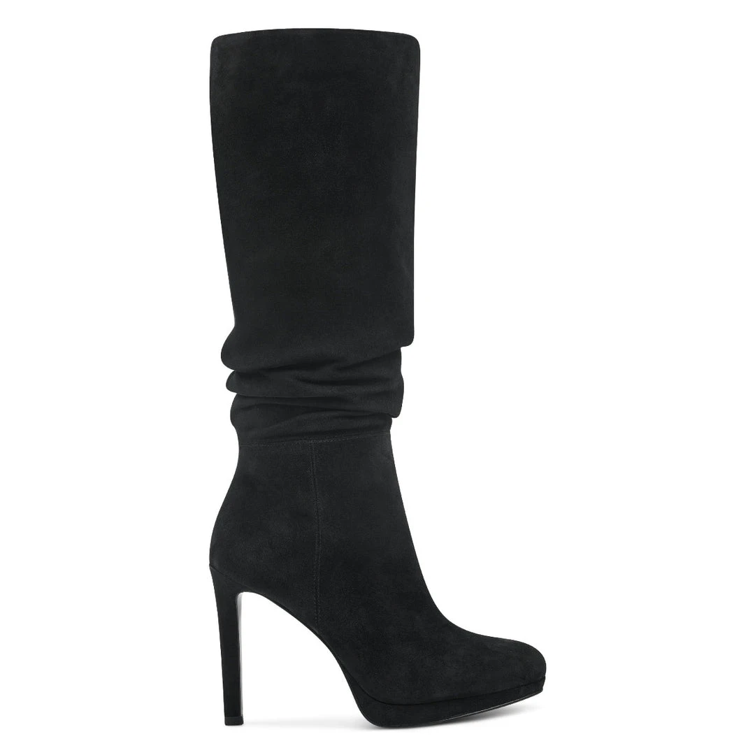 Nine West High Impact Platforms Quadilyn Scrunched Platform Boots Nine West High Impact Platforms Quadilyn Scrunched Platform Boots