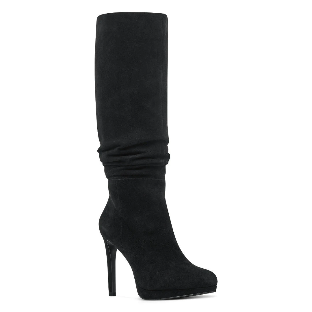 Nine West High Impact Platforms Quadilyn Scrunched Platform Boots Nine West High Impact Platforms Quadilyn Scrunched Platform Boots