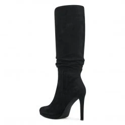 Nine West High Impact Platforms Quadilyn Scrunched Platform Boots 28 Nine West High Impact Platforms Quadilyn Scrunched Platform Boots