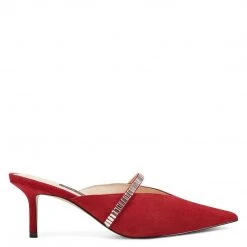Nine West Heels Aenia Jewel Strap Mules