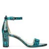 Nine West Pruce Ankle Strap Block Heel Sandals Heels