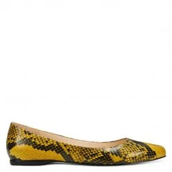 Nine West Speakup Almond Toe Flats